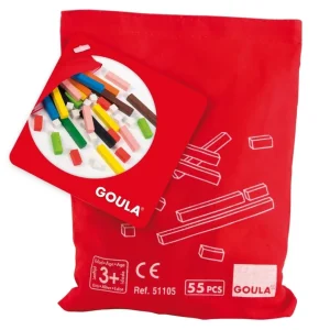 Goula Chiffres Et Calcul>Réglettes de calcul Montessori en bois - Jeux éducatifs