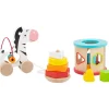 Small Foot Jouets À Empiler Et À Encastrer>Set de Jouets de Motricité en Bois pour Bébé