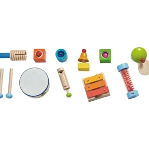 Haba Jouets Musicaux>Set d'Instruments de Musique en Bois pour Enfant