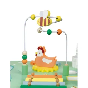 Janod Bouliers, Looping Et Tables Multi-activités>Table d'Activités Jolie Prairie en Bois pour Bébé