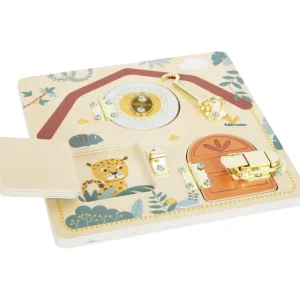 Small Foot Bouliers, Looping Et Tables Multi-activités>Tableau d'Activités Enfant Montessori - Verrous