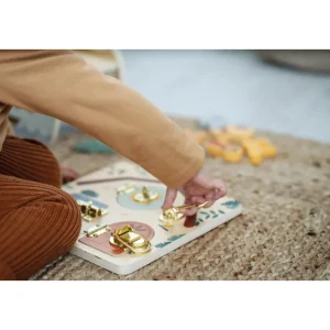 Small Foot Bouliers, Looping Et Tables Multi-activités>Tableau d'Activités Enfant Montessori - Verrous