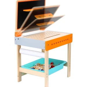 Small Foot Etablis, Outils Et Bricolage>Établi de Bricolage avec Table à Dessin Bois Enfant