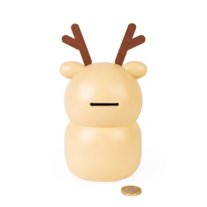 Janod Tirelires, Boîtes À Dents Et Coffres À Bijoux>Tirelire Faon en Bois pour Enfant