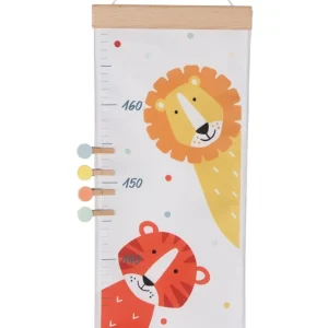 Goki Porte-manteaux, Toises Et Cadres>Toise en Bois Tissu pour Enfant Adorables Animaux