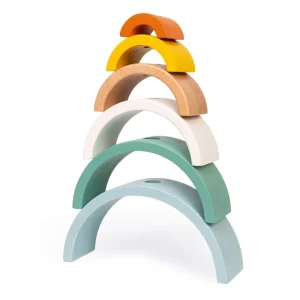 Janod Jouets À Tirer Et À Pousser>Tortue Arc-En-Ciel Sweet Cocoon en Bois à Tirer Bébé