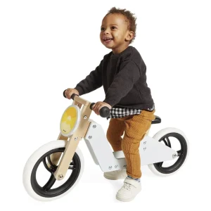 Janod Draisiennes Et Tricycles>Tricycle et Draisienne 2 en 1 Bois Moto pour Enfant