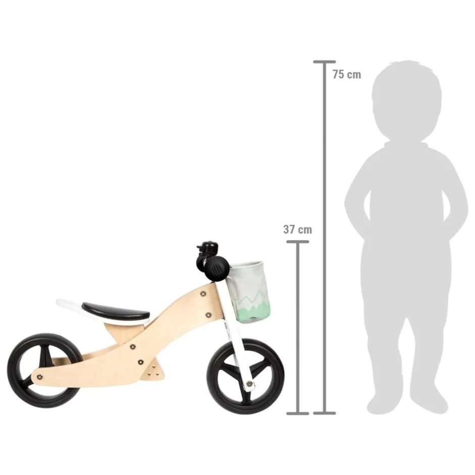 tricycle_et_draisienne__e_11.webp Small Foot Draisiennes Et Tricycles>Tricycle et Draisienne 2 en 1 - Plaisir Nature
