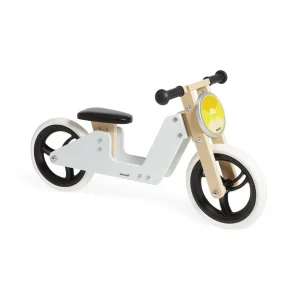 Janod Draisiennes Et Tricycles>Tricycle et Draisienne 2 en 1 Bois Moto pour Enfant