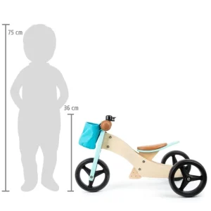 Small Foot Draisiennes Et Tricycles>Tricycle et Draisienne 2 en 1 en Bois Petite Balade