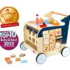 Small Foot Trotteurs Et Chariots De Marche>Trotteur Voyage Marin en Bois pour Bébé