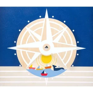 Small Foot Trotteurs Et Chariots De Marche>Trotteur Voyage Marin en Bois pour Bébé