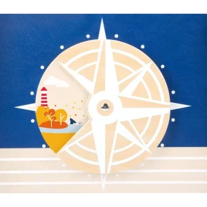 Small Foot Trotteurs Et Chariots De Marche>Trotteur Voyage Marin en Bois pour Bébé