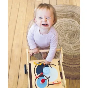 Small Foot Trotteurs Et Chariots De Marche>Trotteur Voyage Marin en Bois pour Bébé