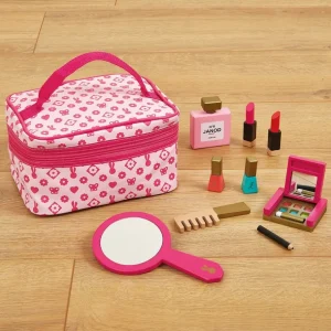 Janod Vie Quotidienne>Trousse de Toilette en Bois pour Enfant Vanity P'tite Miss