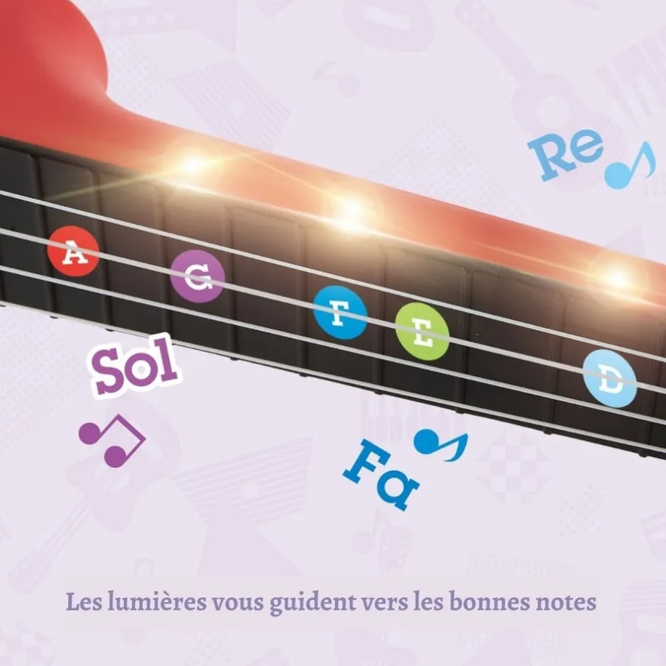 ukull_lectrique_en_bois_p_3.webp Hape Toys Instruments De Musique>Ukulélé électrique en bois pour enfant