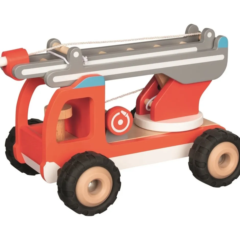 vhicule_secouriste_en_boi_2.webp Goki Véhicules Et Garages>Véhicule Secouriste en Bois pour Enfant